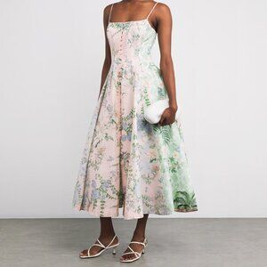 Camilla Palacio Playground Corset Midi Dress